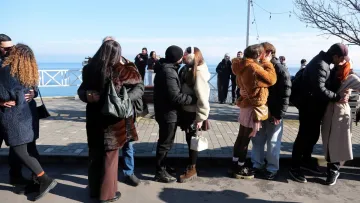 Наймасовіший поцілунок на березі моря: в Одесі встановили новий національний рекорд у День всіх закоханих