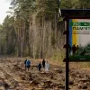 «Ліс пам’яті» висадили на Чернігівщині на честь загиблого воїна-лісівника: фото меморіалу