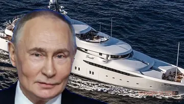 Вперше за чотири роки: супутник зробив фото таємної евакуації яхти Путіна в Арктику