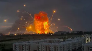 Не належить ЗСУ: Генштаб заперечив наявність військових складів у Вишневому після вибухів