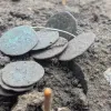 На Полтавщині археологи знайшли скарб із 118 мідних монет XIV століття: що про них відомо 