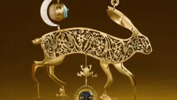 На всесвітньо відомому аукціоні продали золотого зайця за десятки тисяч фунтів: що відомо про скарб