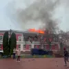 Ворожа атака на Чернігівщину: у Прилуках спалахнула будівля міської ради