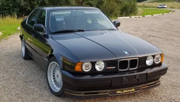 На вулицях Києва помітили Alpina B10 3.5/1: це перша модель бренду на базі BMW 5 Series (E34)
