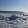 Вперше за десятиліття: Азовське море біля Кирилівки вкрилося кригою