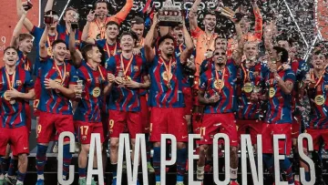 Один з лідерів Барселони шокував поведінкою після перемоги над Реалом у Суперкубку Іспанії: відео моменту