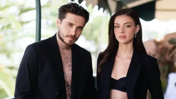 «Битва за піар у соцмережах»: Бруклін Бекхем показав романтичне відео з дружиною на тлі нагородження мами