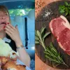 Блогерка 14 років утримувалась від м’яса: ексвеганка шокувала фанатів реакцією на смак стейка