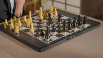 З’явились повноцінні шахи без суперника: розумні дошка Chessnut Move сама рухає фігури і розставляє їх до гри