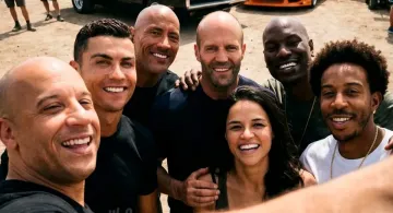 Кріштіану Роналду знімається у «Форсажі‎»: легенда футболу повторив коронний трюк Ван Дамма