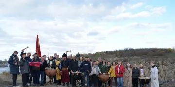 Уперше за сотні років: у Запоріжжі відбулося посвячення в довбиші – унікальні фото