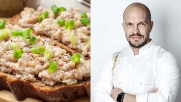 Володимир Ярославський розкрив секрет ідеального форшмаку: нарізав ножем для ніжного смаку