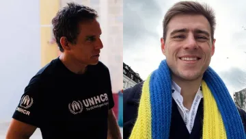 Скелетоніст Гераскевич зробив подарунок актору Бену Стіллеру: подякував за підтримку на Олімпіаді