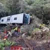В Іспанії поблизу Барселони автобус упав із 20-метрового насипу: внаслідок ДТП постраждали 83 людини