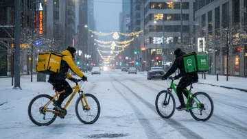 Українці стали більше замовляти доставку їжі під час блекаутів: що вони обирають