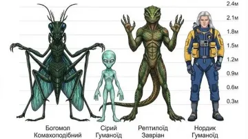 «Існують щонайменше чотири типи‎»: фізик зробив сенсаційну заяву про прибульців