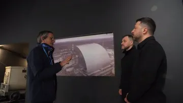 «Чорнобиль: люди і сенси»: Зеленський і гендиректор МАГАТЕ відкрили нову музейну експозицію в Києві
