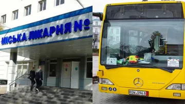Лікарня замість кінцевої зупинки: водій автобуса змінив маршрут заради пасажирки