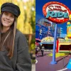 Танці біля атракціонів The Simpsons Ride: Ярослава Магучіх показала, як проводить відпустку в США