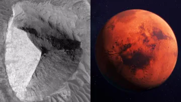 Знайдено піраміду на Марсі: «червона планета» може приховувати сліди древніх цивілізацій