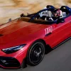 У Києві помітили ексклюзивний Mercedes-AMG PureSpeed: один із 250 за $1,5 мільйона без лобового скла