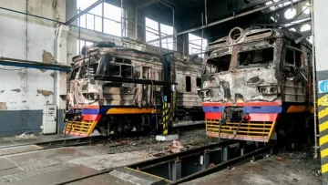 Російська ракета перетворила депо у Фастові на попіл: 27 вагонів не підлягають відновленню