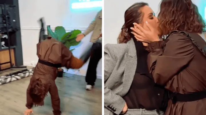 Пішла по стопах Козловського: Цибульську помітили у солодкому поцілунку з Могилевською – відео моменту