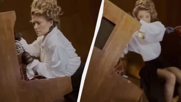 «Коли падає рояль, то до хітяри»: на Могилевську під час зйомок кліпу впав музичний інструмент – відео