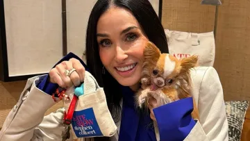 Мила, харизматична і крихітна: улюблена чіхуахуа Демі Мур підкорила соцмережі - фото