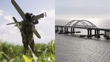 «Ні на що не натякаємо, але…»: Сили Безпілотних Систем показали кадри Кримського мосту
