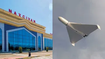 Новий виток конфлікту: іранські дрони-камікадзе атакували аеропорт Азербайджану в Нахічевані