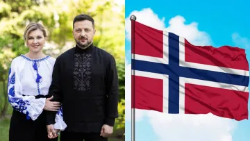 Володимир Зеленський прибув до Норвегії з дружиною: говоритимуть про ППО та допомогу взимку