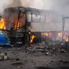 Росія вдарила по Одещині: атаковано автобусний парк і санаторій, є постраждалі