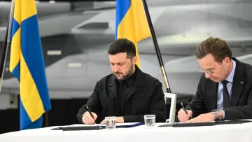 Україна та Швеція підписали угоду про наміри закупити винищувачі для ЗСУ: скільки планується придбати