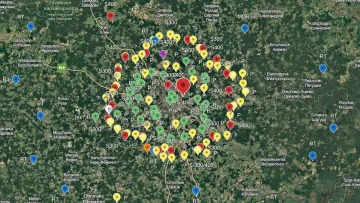 У мережі з'явилося розташування систем ППО навколо Москви: хто його показав та як обороняють ворожу столицю