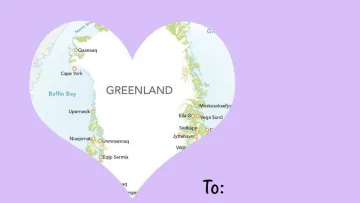 «Нам час визначитися»: у Білому Домі опублікували жартівливу «валентинку» для Гренландії 