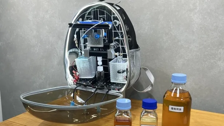 На Тайвані створили «паливний рюкзак»: олію можна перетворювати на дизель просто на місці