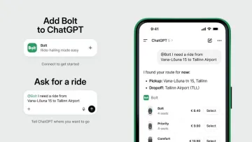 Bolt інтегрував сервіс замовлення поїздок із ChatGPT: як це працюватиме 