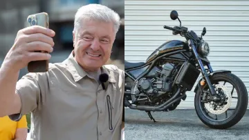 Порошенко відкрив мотосезон: відео експрезидента України на залізному коні