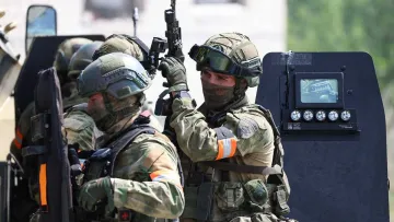 Системна політика залякування в Криму: окупанти перетворили Сімферополь на полігон для «каральних» навчань