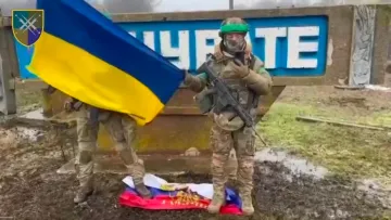 ЗСУ звільнили від росіян селище у Запорізькій області: в РНБО показали відео з Терноватого