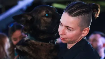 Тварини, які щодня рятують життя: у Києві відзначили кращих службових собак та їх кінологів