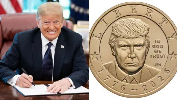Дональд Трамп з’явився на обіговій монеті США: чому його поява на доларах стала історичною