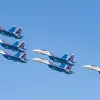 Парад прапорів НАТО: росЗМІ зганьбилися, видавши відео від ШІ за реальний проліт авіації в Москві