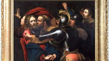 Українські реставратори відновили викрадене полотно: картину «Поцілунок Іуди» представили у Софії Київській