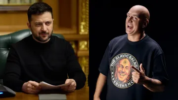 Зеленський покликав Потапа у лазню перевірити національність: відео 2009 року набирає популярність у TikTok