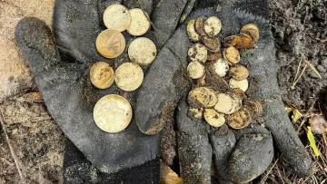 Знахідка на понад $ 300 тисяч: двоє туристів пішли на прогулянку до чеського лісу, а знайшли скарб