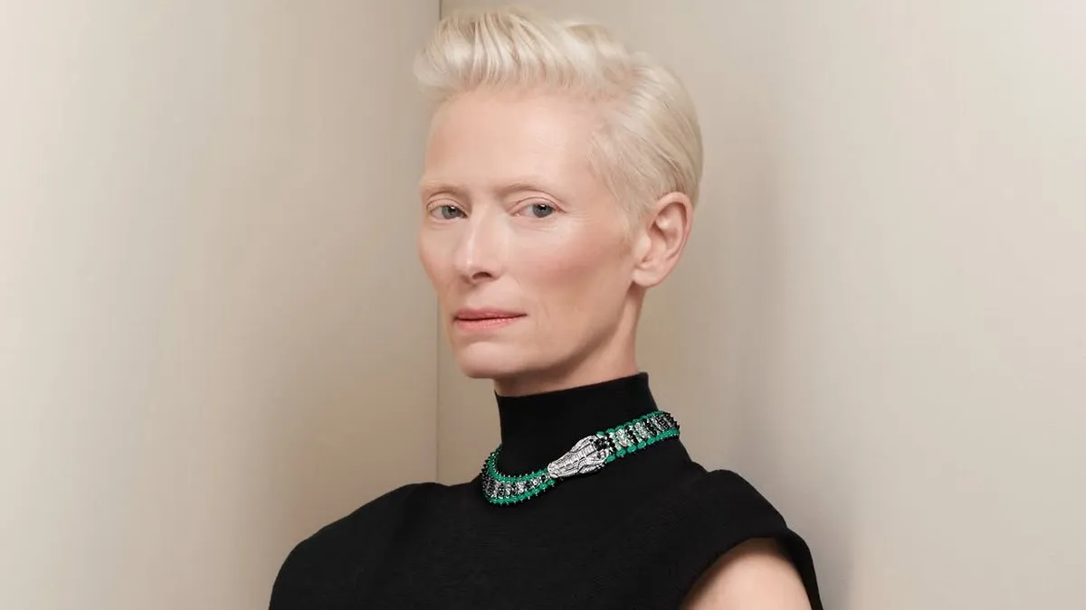 Ювелірний звіринець Cartier вразив Тільду Свінтон: що показала акторка, яка стала амбасадор кою проєкту