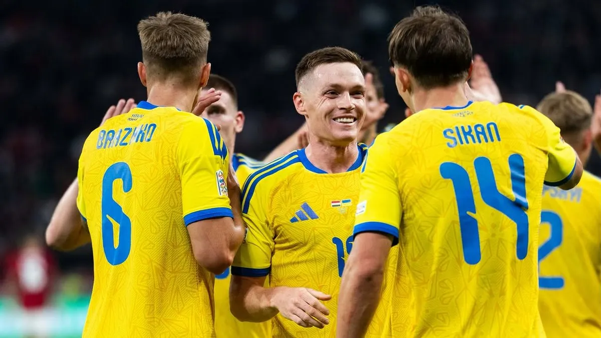 Збірна України стартувала з перемоги в Лізі націй: команда Мальдери обіграла Угорщину з «Мудриком» у складі