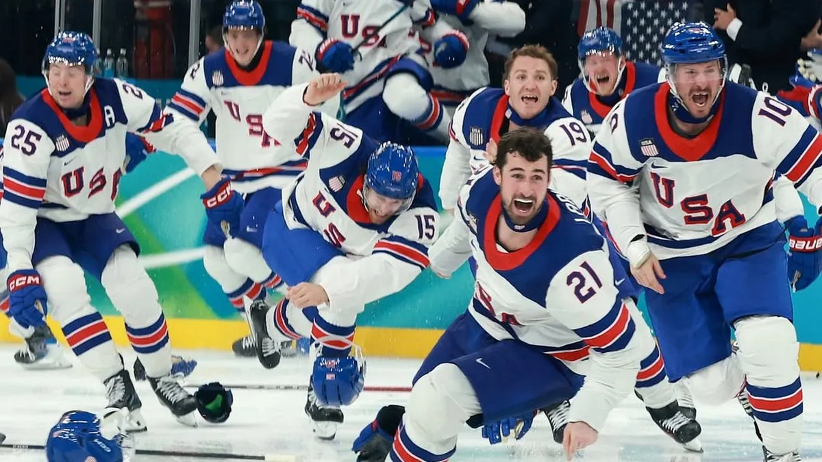 Перше «золото» за 46 років: збірна США з хокею здобула непросту перемогу над Канадою